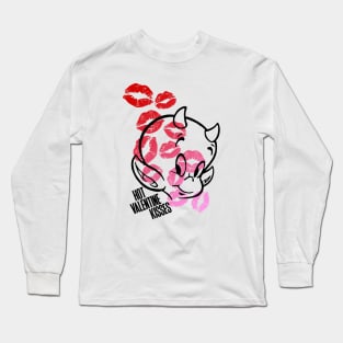 HOT STUFF - Hot Valentine kisses Long Sleeve T-Shirt